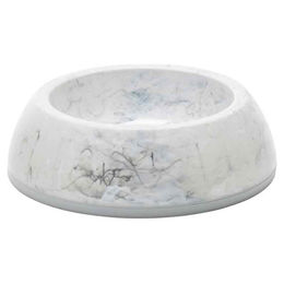 Savic Delice 2 Futternapf für Hunde und Katzen aus Kunststoff in Marmor-Optik 0,6l - 0,6 l – Bild 1 von 6