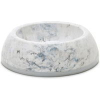 Produktbild von Savic Delice 3 Futternapf und Wassernapf aus Kunststoff in Marble Look 1,2l - 1,2 l