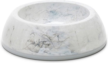 Savic Delice Futternapf und Wassernapf aus Kunststoff in Marble Look mit 300 ml Fassungsvermögen - 0,3 l – Bild 1 von 2