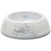 Produktbild von Savic Delice Futternapf und Wassernapf aus Kunststoff in Marble Look mit 300 ml Fassungsvermögen - 0,3 l