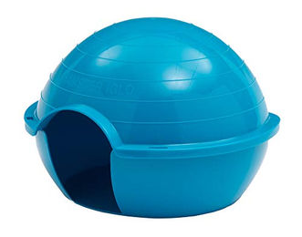 Savic Hamster Häuschen Iglu aus Kunststoff in Blau – Bild 1 von 10
