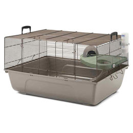 Produktbild von Savic Hamsterkäfig Jerry für Mäuse und Hamster aus Kunststoff in Braun-Grau