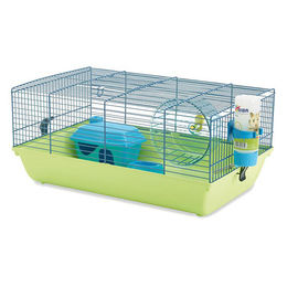 Savic Home Martha Hamsterkäfig aus Kunststoff Weiß/Grau 46,5 x 29,5 x 21 cm – Bild 1 von 2