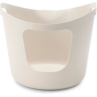 Produktbild von Savic Katzentoilette Flex-a-loo offene Schalentoilette aus Kunststoff in Mocca