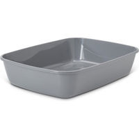 Produktbild von Savic Katzentoilette Iriz offene Katzen-Schalentoilette aus Kunststoff Grau 42 cm