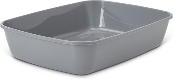 Produktbild von Savic Katzentoilette Iriz offene Schale aus Kunststoff Grau 50 cm