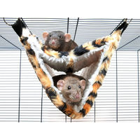 Produktbild von Savic Kleintier Hängematte Relax de Luxe aus Plüsch für Frettchen und Ratten 33 x 17 x 14 cm