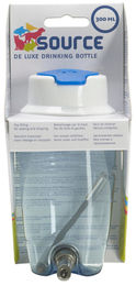 Savic Kleintiertränke Source aus Edelstahl 300 ml Silber Transparent - 300 ml – Bild 1 von 9