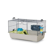 Produktbild von Savic Nagerkäfig Nero 2 Deluxe grau für Kaninchen und Meerschweinchen 80x50x44cm