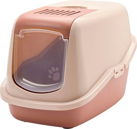 Savic Nestor Haubentoilette für Katzen in Rosa und Rot – Bild 1 von 11