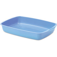 Produktbild von Savic Offene Schalentoilette für Kitten aus Kunststoff in Blau Grau XS