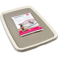 Produktbild von Savic Puppy Trainer Starterskit Welpenunterlage XL Beige für Riesenrassen