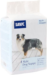 Produktbild von Savic Rüdenwindeln Größe M für Hunde 12 Stück