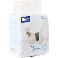 Produktbild von Savic Rüdenwindeln Größe S für Hunde 24 Stück