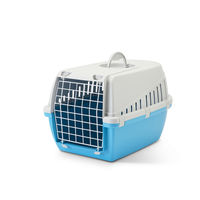 Produktbild von Savic Transportbox Trotter 2 grau/blau für Kleintiere