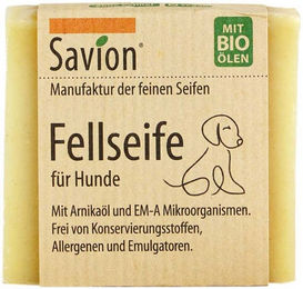 Savion Bio Fellpflege Fellseife für Hunde 85g – Bild 1 von 1