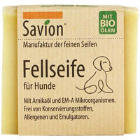 Produktbild von Savion Bio Fellpflege Fellseife für Hunde 85g