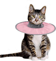 SAVITA Schutzkragen für Katzen Rosa Verstellbares Wasserdichtes Genesungshalsband für Adult Katzen – Bild 1 von 6