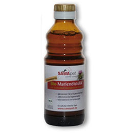 Produktbild von SAWApet Bio Mariendistelöl für Leber sowie Haut und Fell 250 ml