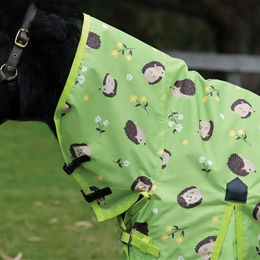 Produktbild von Saxon 600D Pony Combo Neck Lite Decke in Grün