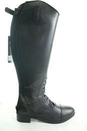 Saxon Damen Reitstiefel aus Kunstleder Schwarz Größe 41 – Bild 1 von 5