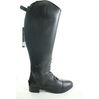Produktbild von Saxon Damen Reitstiefel aus Kunstleder Schwarz Größe 41
