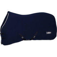 Produktbild von Saxon Defiant Fleece Pferdedecke 168cm Blau Weiß