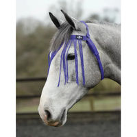 Produktbild von Saxon Fly Fringe Halfter für Ponys in Lila