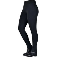 Produktbild von Saxon Reithose Damen Warm Up Mid Grip Schwarz aus Baumwolle Größe 34