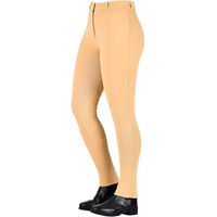 Produktbild von Saxon Reithose für Mädchen Warm Up Winter Baumwolle Beige