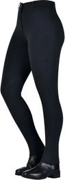 Produktbild von Saxon Reithose Mid Grip für Mädchen in Schwarz aus Baumwolle