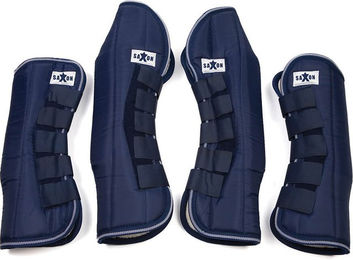 Produktbild von Saxon Travel Boots Gamaschen für Ponys aus Nylon in Blau