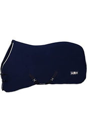 Saxon Trotzen Vlies Standard Halsdecke für Pferde Navy/Weiß 6ft – Bild 1 von 2