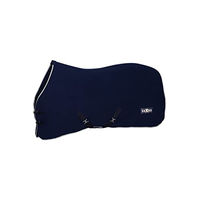 Produktbild von Saxon Trotzen Vlies Standard Halsdecke für Pferde Navy/Weiß 6ft