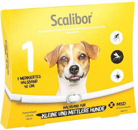 Scalibor Protectorband Halsband für kleine und mittlere Hunde gegen Zecken 48 cm – Bild 1 von 3