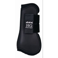 Produktbild von Scan-Horse GmbH Horse Guard Hartschalengamaschen für Pferde Schwarz für Vollblut/VB 2 Stück