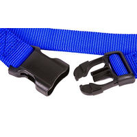 Produktbild von Scarlet Bijoux Hundehalsband Mini aus Nylon mit Klickverschluss und Längenverstellung Lila XS