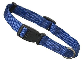 Scarlet Bijoux Hundehalsband Universal aus Nylon mit Klickverschluss Blau Größe S – Bild 1 von 4