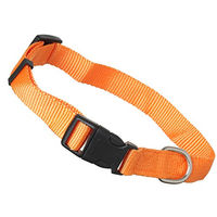 Produktbild von Scarlet Pet Hundehalsband Universal aus Nylon mit Klickverschluss Orange S 24-34 x 1,5 cm