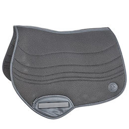Produktbild von Schabracke 3D AIR EFFECT für Vollblut und Warmblut in Grau