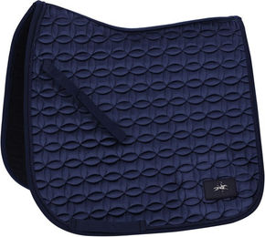 Produktbild von Schabracke Schockemöhle Sports Velvet Balance Style Blau aus Velours für Warmblut