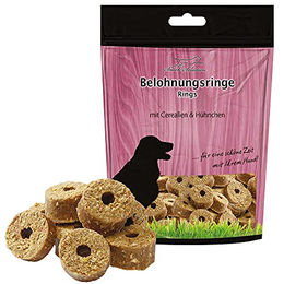 Schecker Belohnungsringe Cerealien Hühnchen Hund Leckerli für alle Altersstufen 500g - 3 x 500 g – Bild 1 von 4