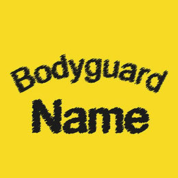 Produktbild von Schecker Besticktes Hundehalstuch Bodyguard mit individuellem Namen in Flieder 65 cm