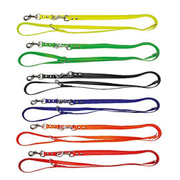 Schecker Biothane Hundeleine Gelb 2,2 Meter 3-fach verstellbar waterproof – Bild 1 von 2