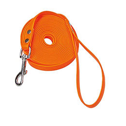 Produktbild von Schecker Biothane Schleppleine mit Handschlaufe Orange 10 m 19 mm wasserabweisend - 10 m