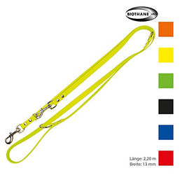 Produktbild von Schecker Biothane Verlängerungsleine für Hunde 2,2 Meter Blau waterproof - 2,2 m