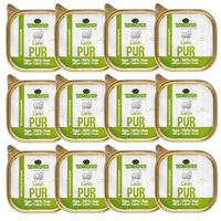 Produktbild von Schecker Dogreform Hundefutter Lamm Stückchen in Sauce getreidefrei glutenfrei hypoallergen 12 x 200g - 12 x 200 g
