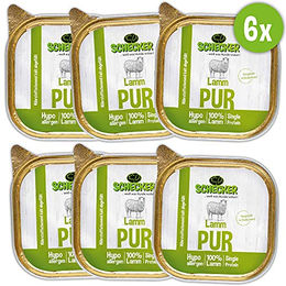 Schecker Dogreform Hundefutter Lamm Stückchen in Sauce Getreidefrei und Glutenfrei 6 x 200g für kleine Hunderassen - 6 x 200 g – Bild 1 von 3
