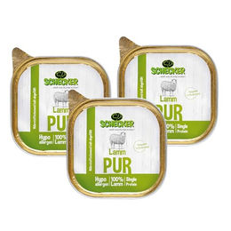 Schecker Dogreform Hundefutter Lamm Stückchen in Soße Getreidefrei Glutenfrei Hypoallergen für kleine Hunderassen 3 x 200g - 3 x 200 g – Bild 1 von 1