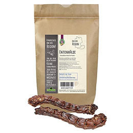 Schecker Dörrfleisch für Hunde Entenhälse Monoprotein ohne Zusätze 250g - 250 g – Bild 1 von 3